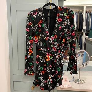 Long sleeve, black romper, size small, Strut&Bolt